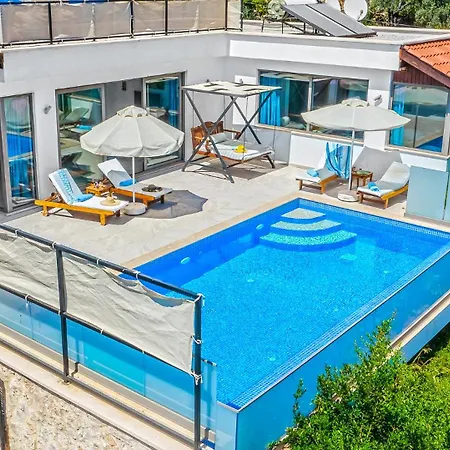Secluded Sea-view Family Escape Bella 3 Lale Villa Uzumlu (Mediterranean)